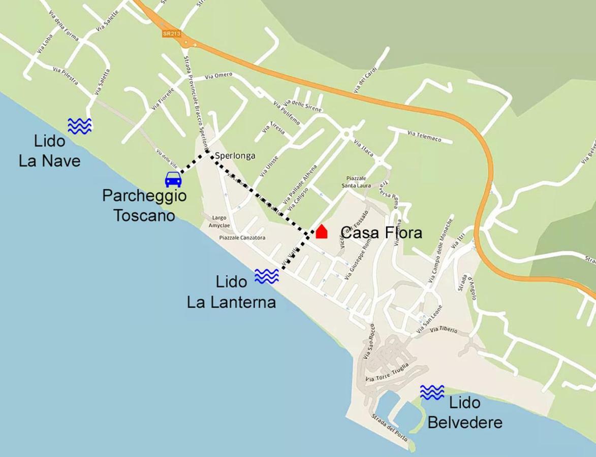 Casa Vacanza Flora Apartment Sperlonga Bagian luar foto